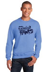 18000 Carolina Blue poly/cotton Crewneck Sweatshirt